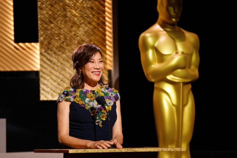 Academy President Janet Yang at the 2022 Scientific and Technical Awards at the Academy Museum of Motion Pictures on Friday, February 24, 2023.