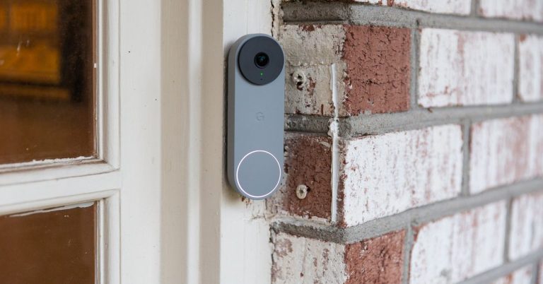 La Nest Doorbell filaire de Google est en vente pour 50 $ de rabais