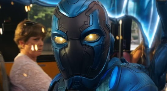 Blue Beetle trailer Xolo Maridueña DC Studios Warner Bros Angel Manuel Soto first Latino superhero movie