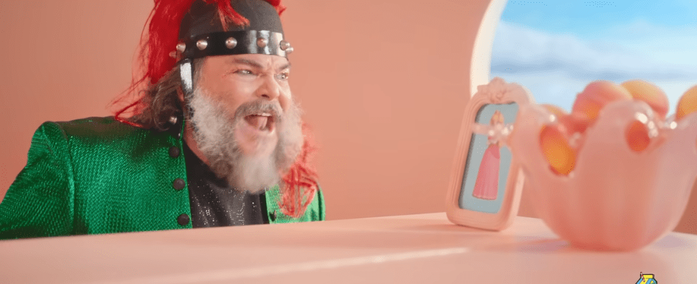 La chanson du film Super Mario Bros. de Jack Black monte dans les charts américains