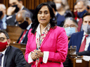 La ministre de la Défense, Anita Anand, a pris la parole au nom du Canada lors d'une conférence de deux jours sur le maintien de la paix des Nations Unies en Corée du Sud cette semaine.