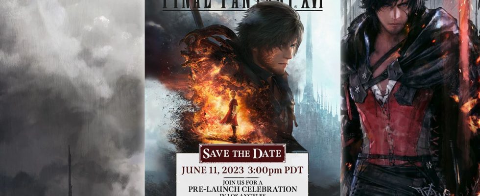 La diffusion en direct de Final Fantasy XVI Pre-Launch Celebration est prévue pour le 11 juin
