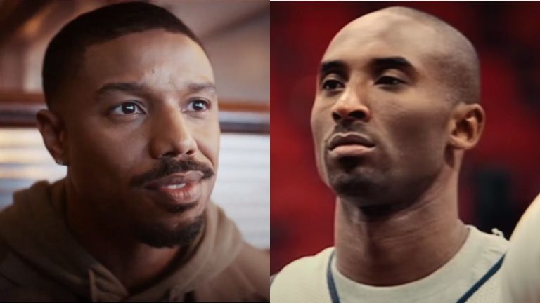 Michael B. Jordan and Kobe Bryant