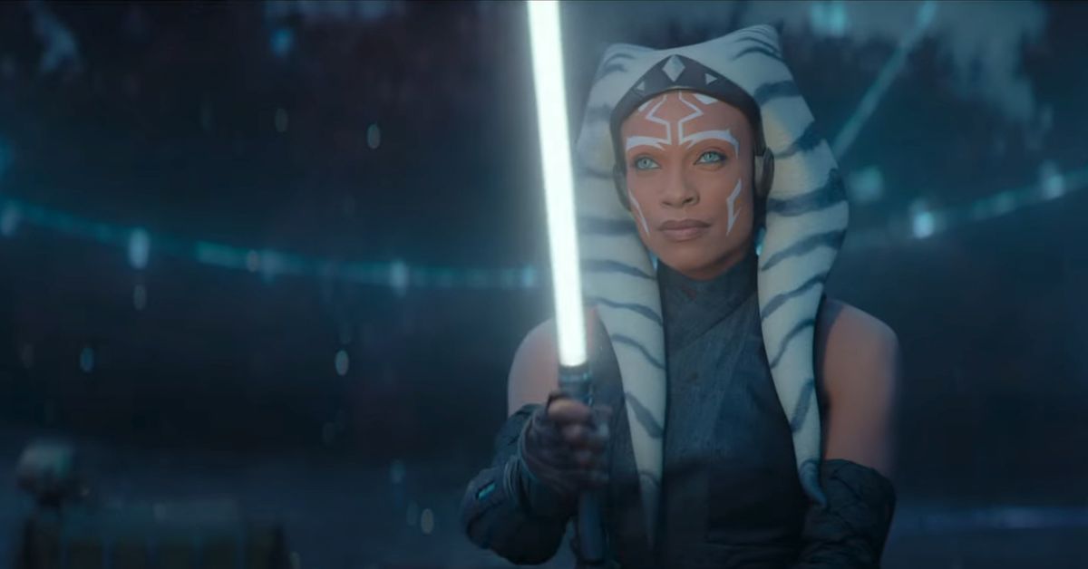 La première bande-annonce d'Ahsoka taquine l'action en direct de Star Wars, Thrawn, 