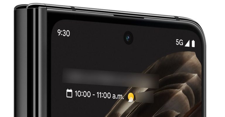 Le Google Pixel Fold semble presque sans faille dans les premières images marketing divulguées