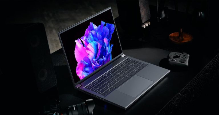 Le Swift X 16 d’Acer est désormais équipé des processeurs de la série 7040 d’AMD