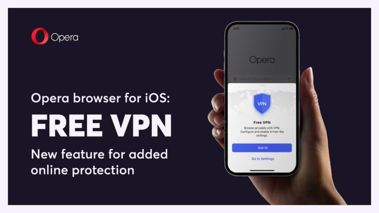 Le VPN gratuit du navigateur Opera est désormais disponible pour les utilisateurs iOS