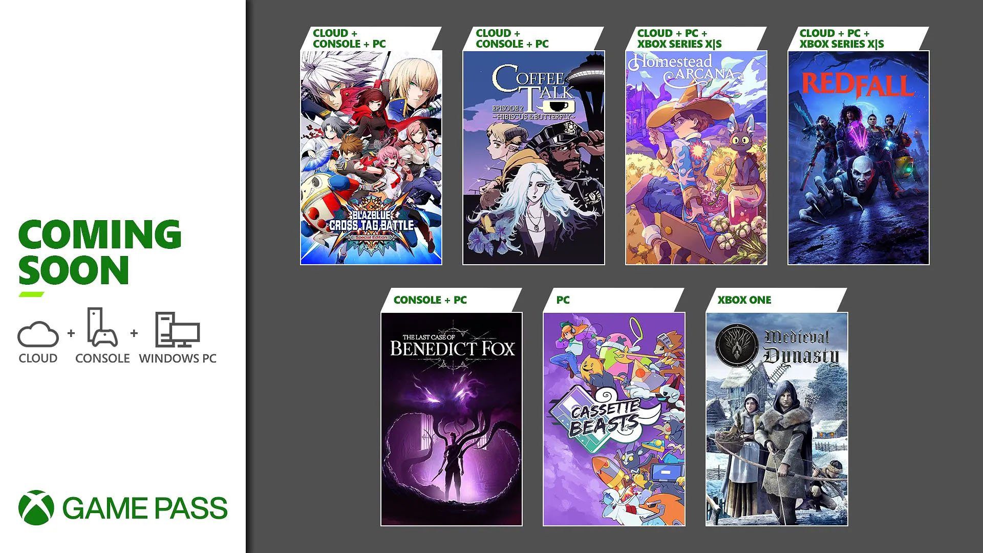 Le Xbox Game Pass ajoute The Last Case of Benedict Fox, BlazBlue: Cross Tag Battle Special Edition, Homestead Arcana, et plus fin avril    
