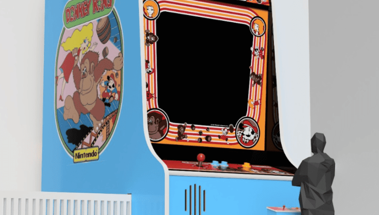 Le cabinet d'arcade Donkey Kong de 20 pieds, le plus grand du monde, arrive dans un musée cet été
