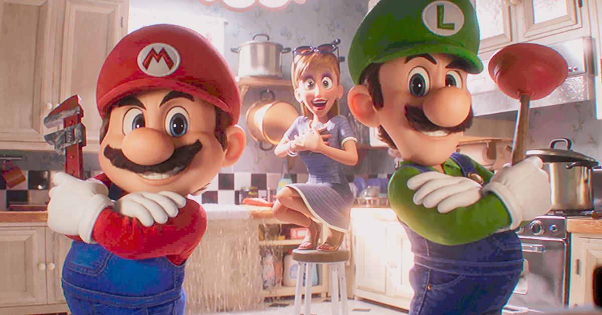 Le film Super Mario Bros. s'est inspiré de conceptions inutilisées de Nintendo pour construire la famille de Mario
