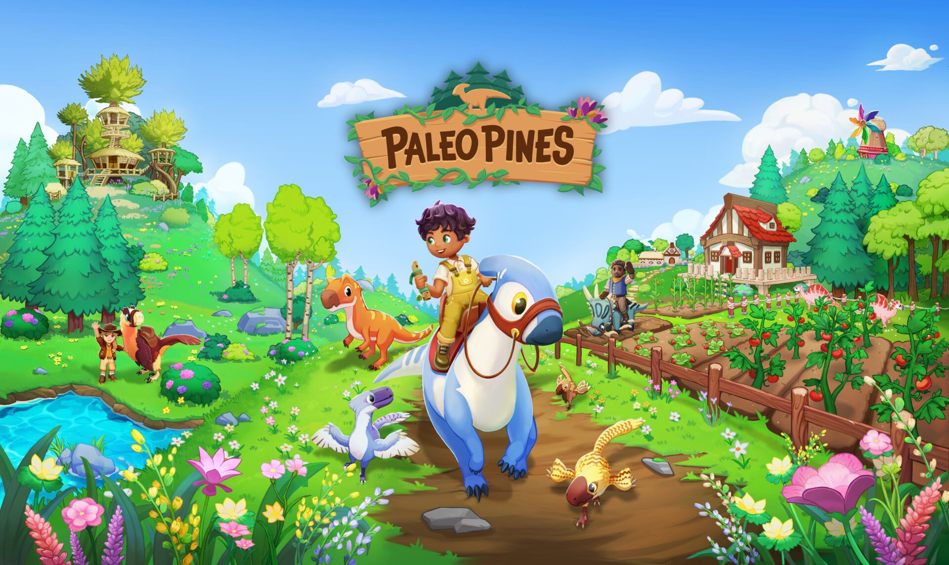 Le jeu de simulation de ranch de dinosaures Paleo Pines sera lancé cet automne sur PS5, Xbox Series, PS4, Xbox One, Switch et PC    
