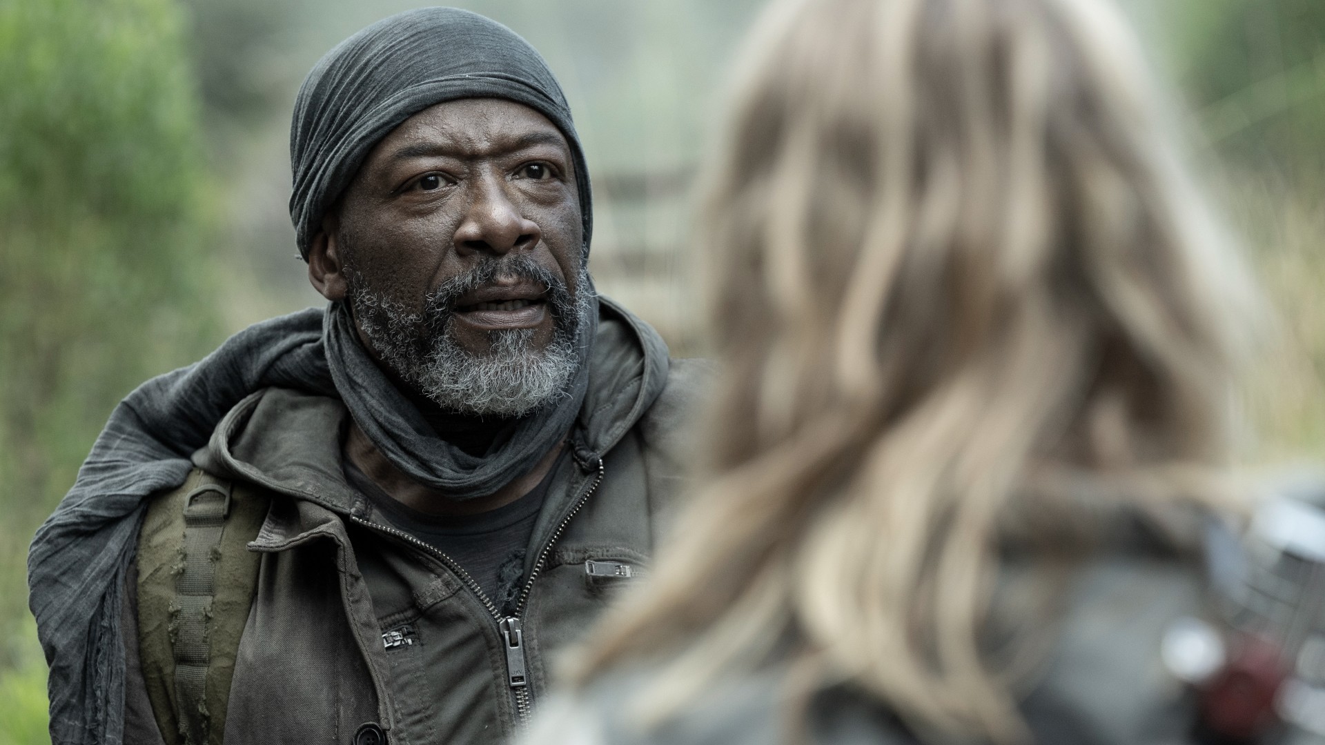 Lennie James dans le rôle de Morgan Jones dans Fear the Walking Dead saison 8