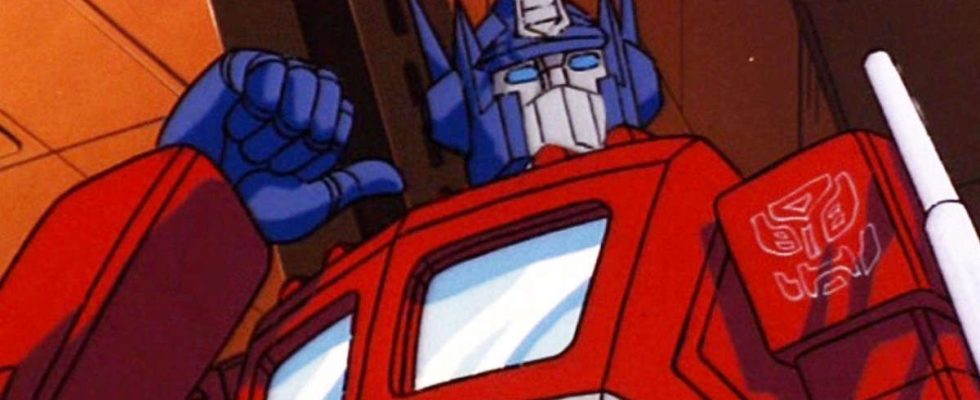 Optimus Prime on Transformers