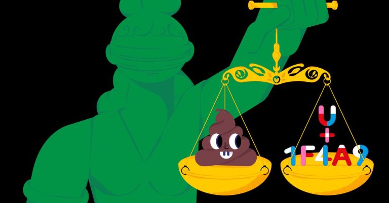 L’emoji caca : une histoire judiciaire