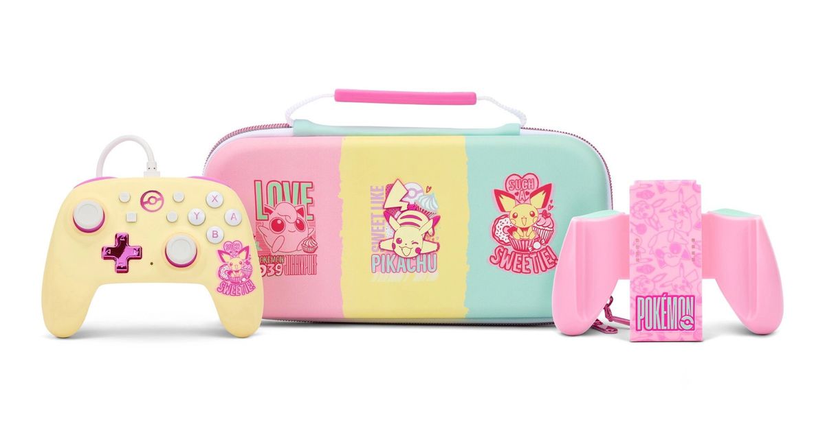 Les célèbres accessoires Pokémon: Sweet Friends Switch de TikTok sont de retour en stock
