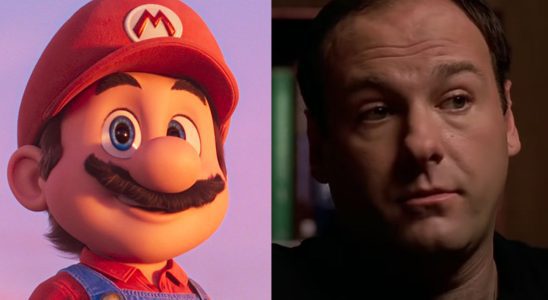 Mario in The Mario Bros. Movie, Tony Soprano from HBO