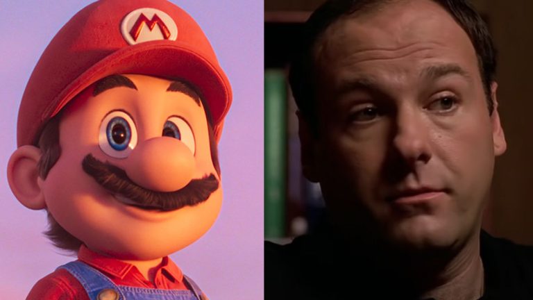 Mario in The Mario Bros. Movie, Tony Soprano from HBO