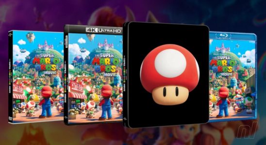 Les précommandes de films DVD, Blu-ray et Steelbook 4K de Super Mario Bros. sont désormais disponibles