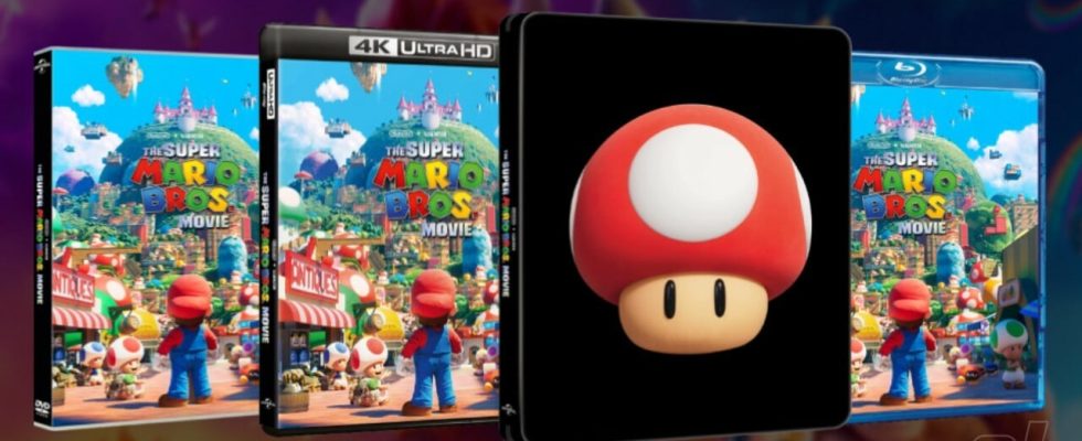 Les précommandes de films DVD, Blu-ray et Steelbook 4K de Super Mario Bros. sont désormais disponibles