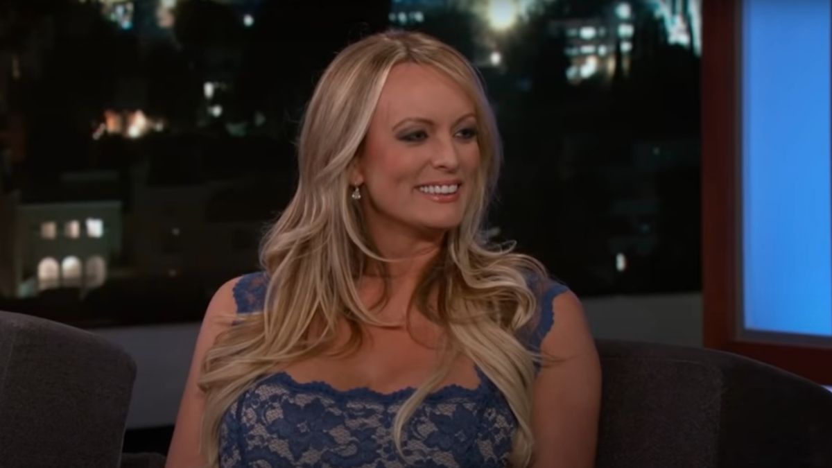 Stormy Daniels on Jimmy Kimmel Live