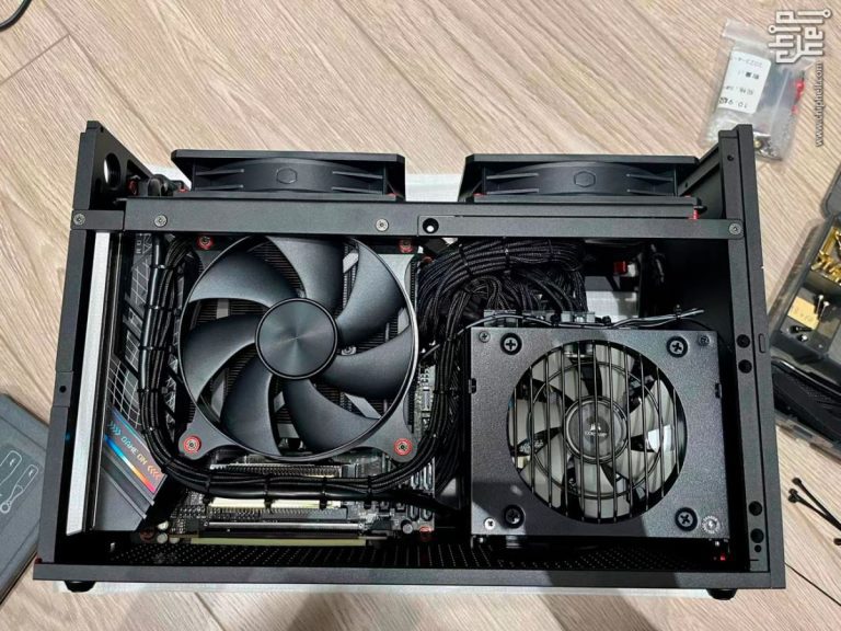 Les ventilateurs axiaux du RTX 4090 FE sont également excellents pour refroidir les processeurs