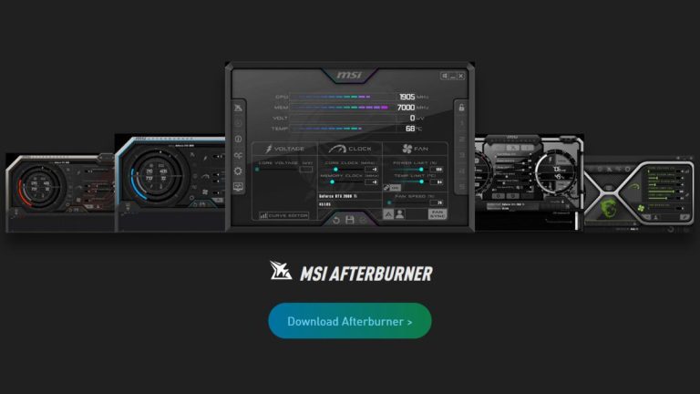 MSI Afterburner obtient enfin la mise à jour des séries RTX 40 et RX 7000