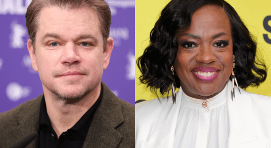 Matt Damon and Viola Davis