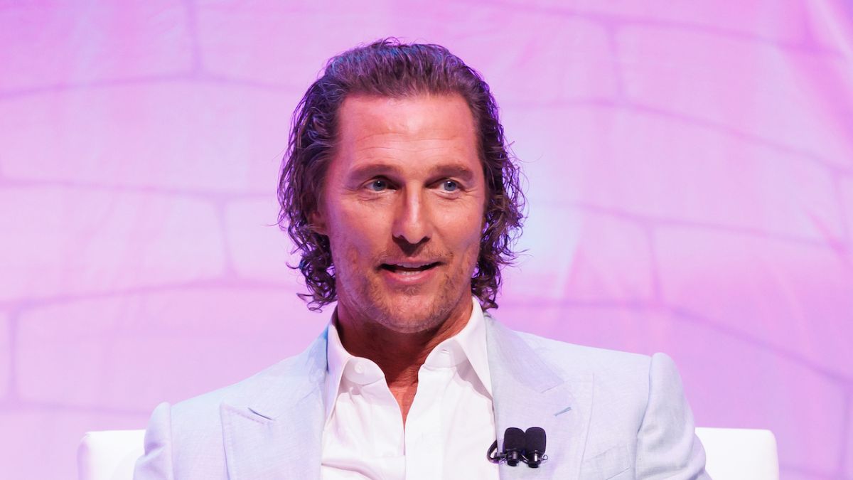 Matthew McConaughey at the Lincoln Centennial Celebration 