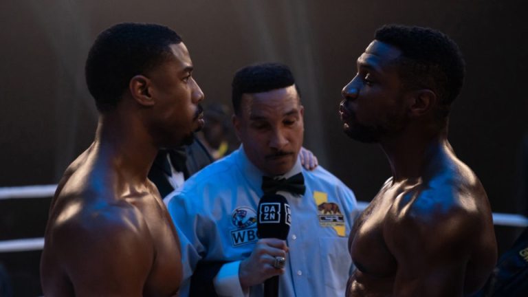 Michael B. Jordan a publié un tas de photos de Creed III BTS, et Jonathan Majors était introuvable
