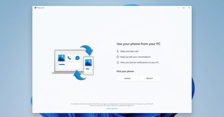 Microsoft commence à déployer la prise en charge d’iOS pour la synchronisation de Phone Link à tous les utilisateurs de Windows 11
