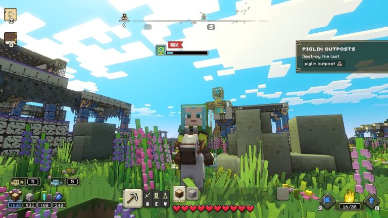 Minecraft Legends Review – Pas tout à fait un hybride légendaire