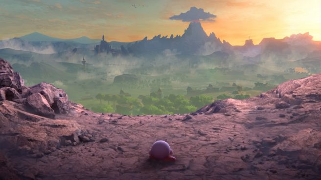 Zelda Tears Kingdom Kirby Terre Oubliée