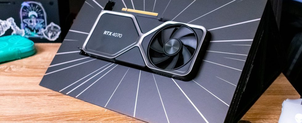 Nvidia annonce la carte graphique GeForce RTX 4070