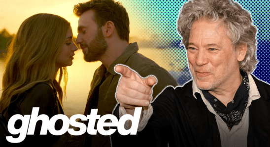 Ana De Armas and Chris Evans In Ghosted / Director Dexter Fletcher