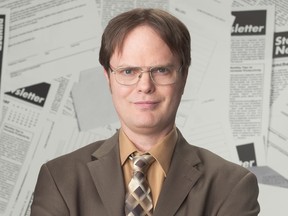 Les sucettes de bureau, popularisées par des personnages de télévision comme Dwight Schrute, joué par Rainn Wilson, dans The Office, continuent à l'ère du travail à distance