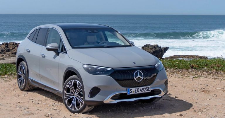 Premier essai du SUV Mercedes EQE : grand luxe dans un SUV plus petit