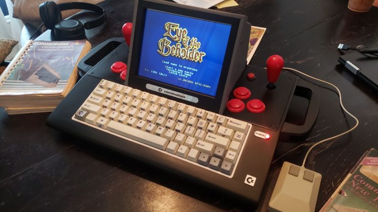 Raspberry Pi est au cœur de ce cyberdeck portable Commodore 64