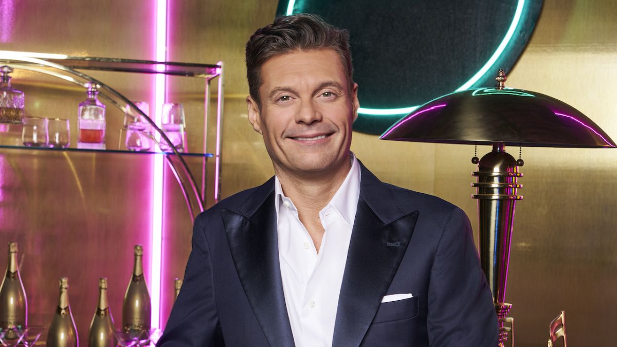 Ryan Seacrest in suit for American Idol