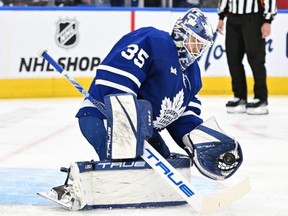 Grâce à une excellente saison régulière, le gardien des Leafs Ilya Samsonov a insufflé confiance à ses coéquipiers.  USA AUJOURD'HUI SPORTS