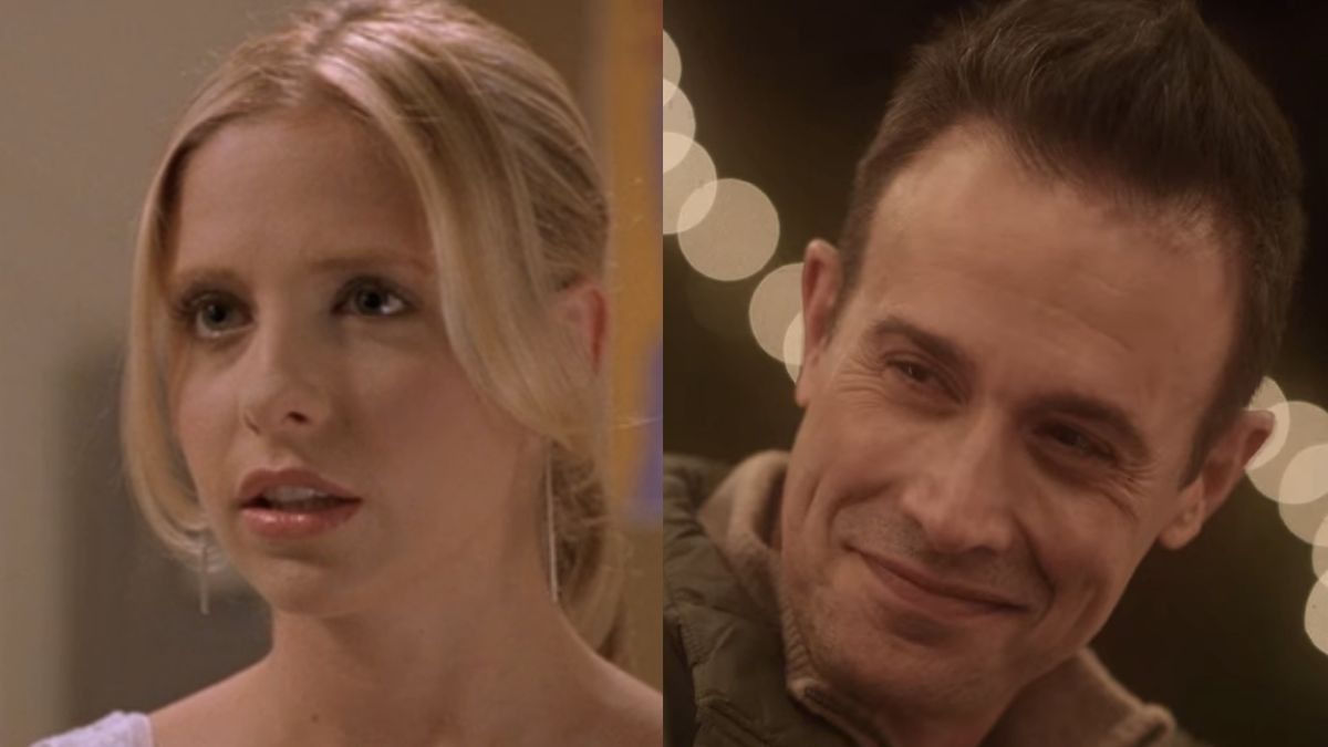 Sarah Michelle Gellar and Freddie Prinze Jr. side by side