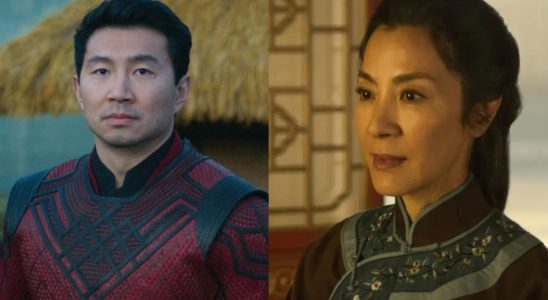 Simu Liu and Michelle Yeoh in Shang-chi