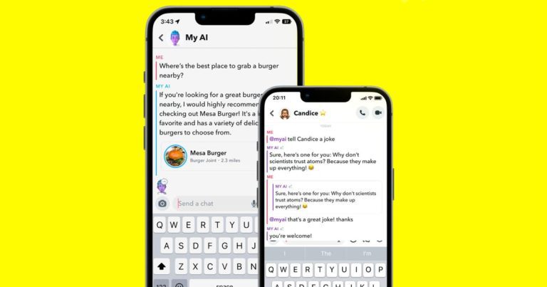 Snapchat étend le service « My AI » alimenté par ChatGPT à tous les utilisateurs