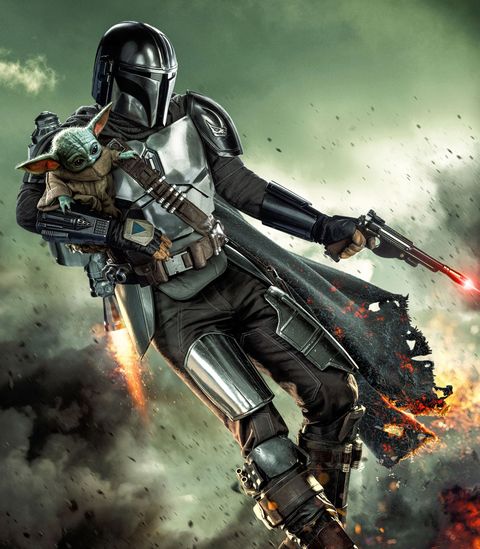 l'affiche de la saison 3 de Mandalorian