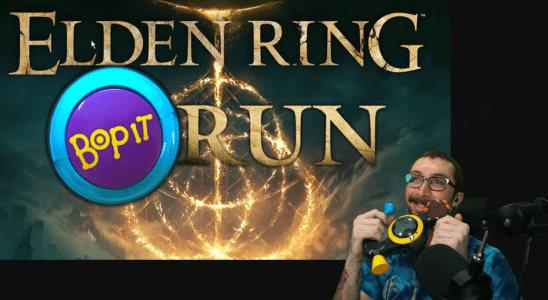 Streamer complète Elden Ring avec un jouet Bop-It personnalisé