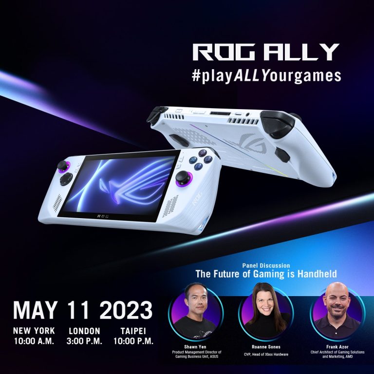 Tenez la date du 11 mai ROG Ally