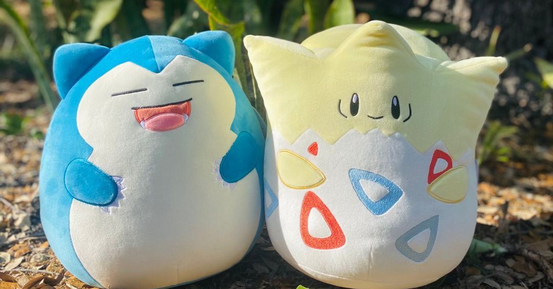 Togepi et Snorlax Pokémon Squishmallows arrivent dans les magasins ce week-end
