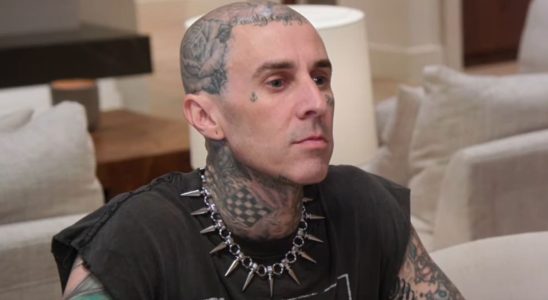 Travis Barker on The Kardashians.