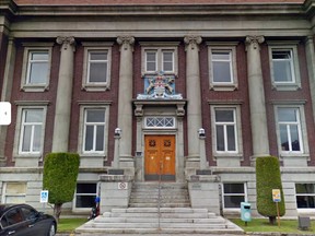 Le palais de justice de Prince Rupert, C.-B. 