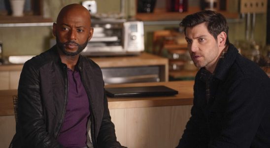 Romany Malco and David Giuntoli in