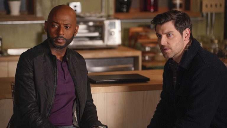 Romany Malco and David Giuntoli in 